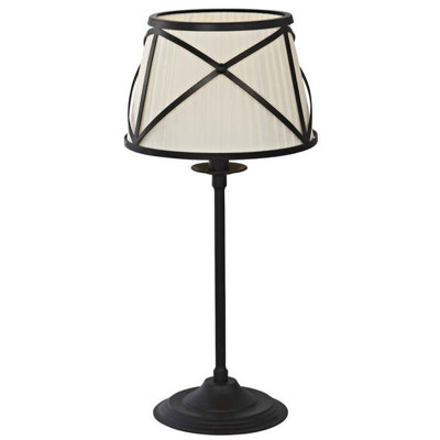 Настольная лампа с абажуром Provence Lampshade Light Brown Table Lamp