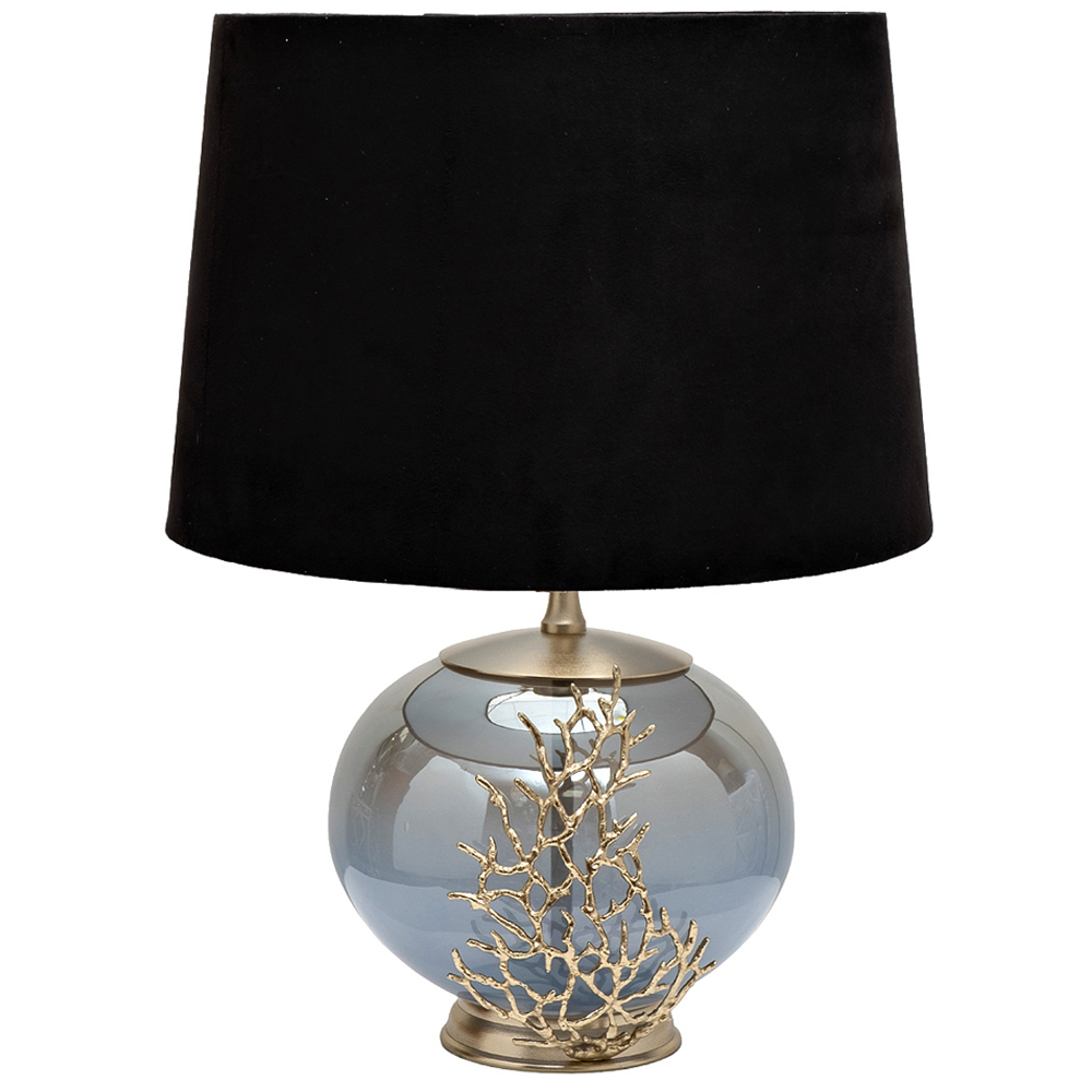 Настольная лампа с декором в виде кораллов Luxury of Golden Coral