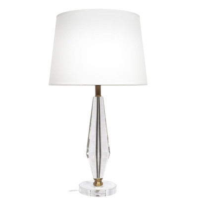 Настольная лампа с хрустальным основанием Diamond