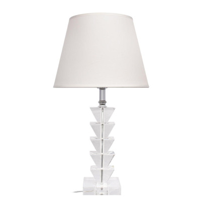 Настольная лампа с хрустальным основанием Fondue