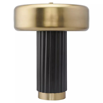 Настольная лампа с чёрным фактурным основанием Iron Textured Base