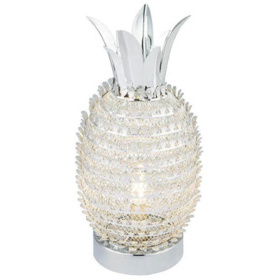 Настольная лампа Серебряный Ананас Pineapple Silver