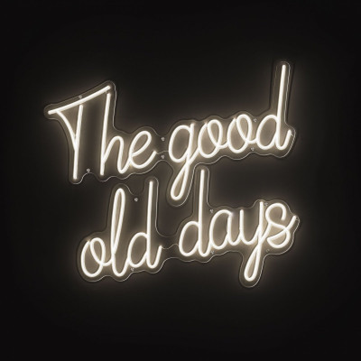 Неоновая вывеска Eichholtz Led Text The Good Old Days