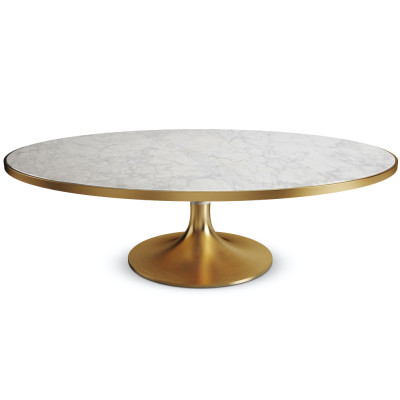Обеденный стол Marble in Metal Dining Table