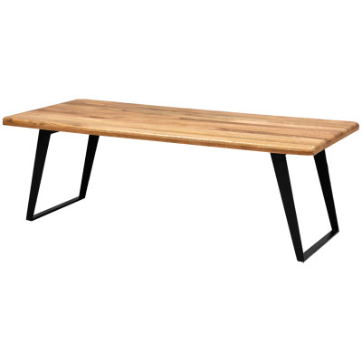 Обеденный стол с деревянной столешницей Ramu Wood Dinner Table