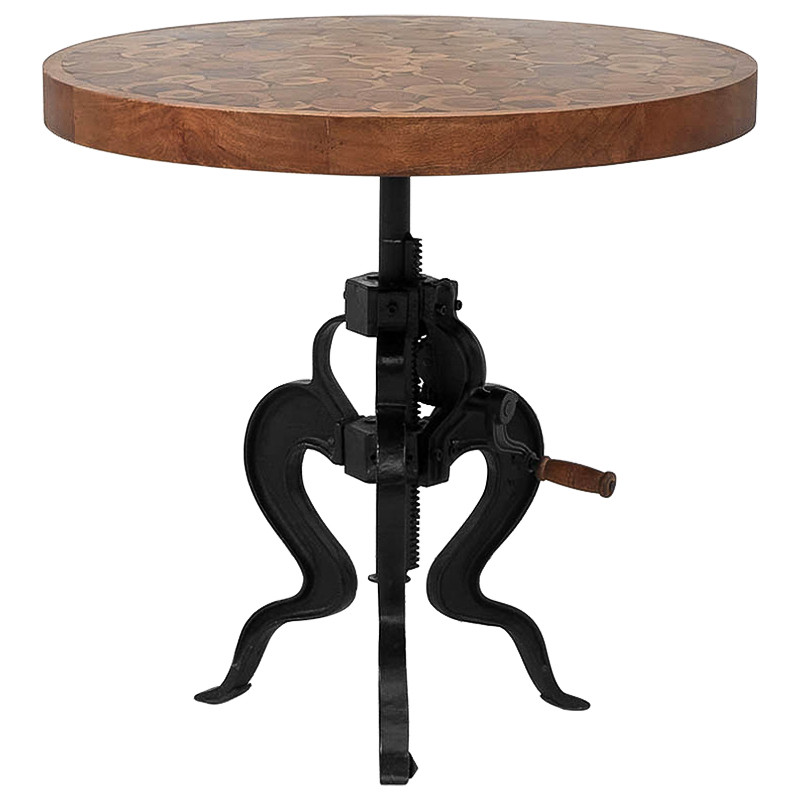 Обеденный стол с регулируемой высотой Dalton Loft Dining Table