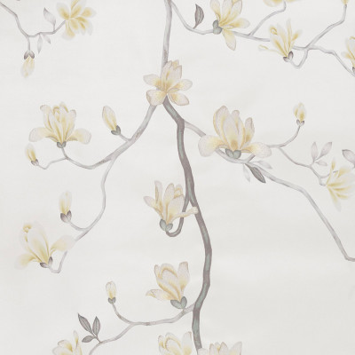 Обои Magnolia Canopy Colourway SC-288 on Natural Mica metallic silk