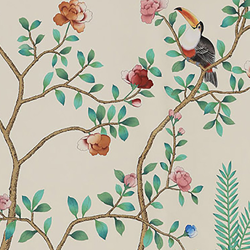 Обои ручная роспись Amazonia Satin Grey