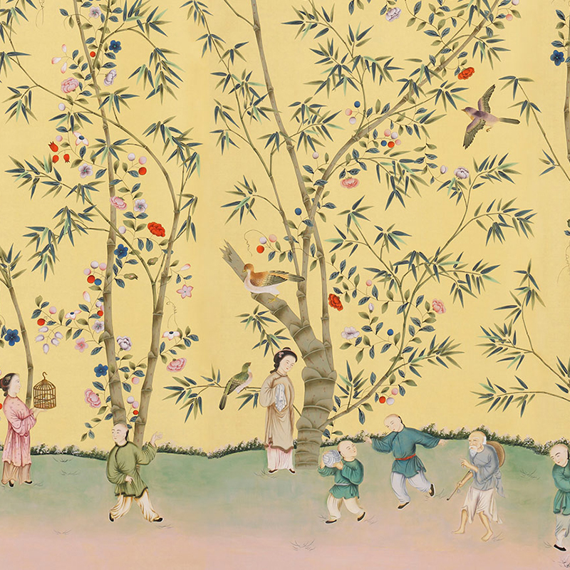 Обои ручная роспись Belton Yellow