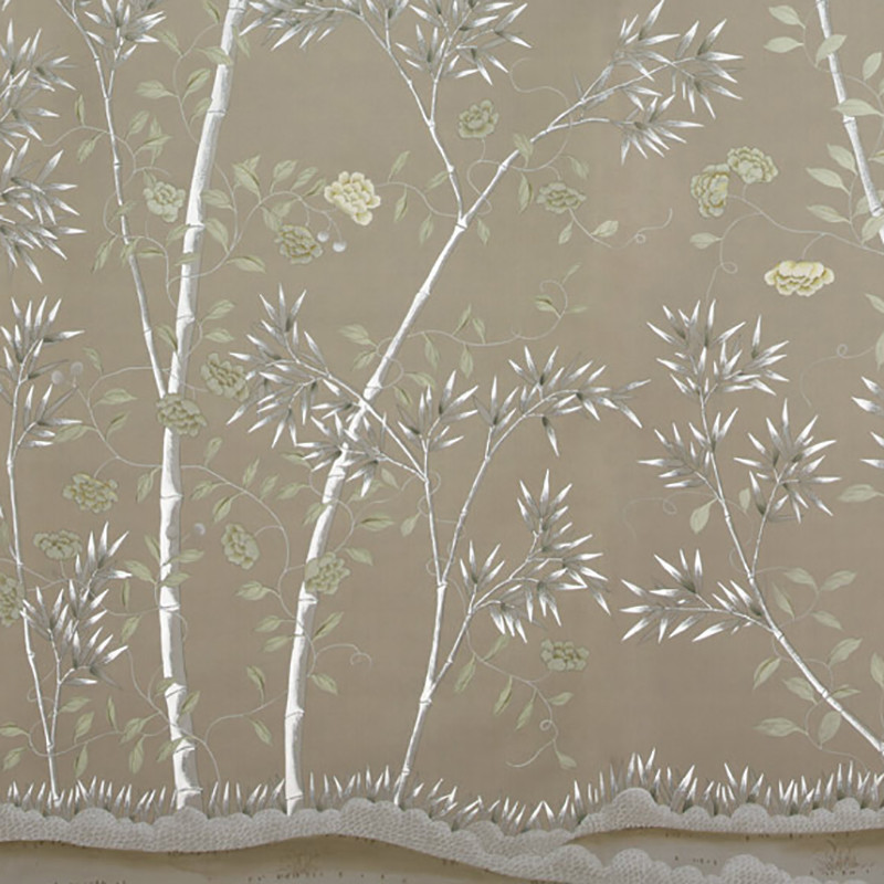 Обои ручная роспись Chantilly Lead Grey