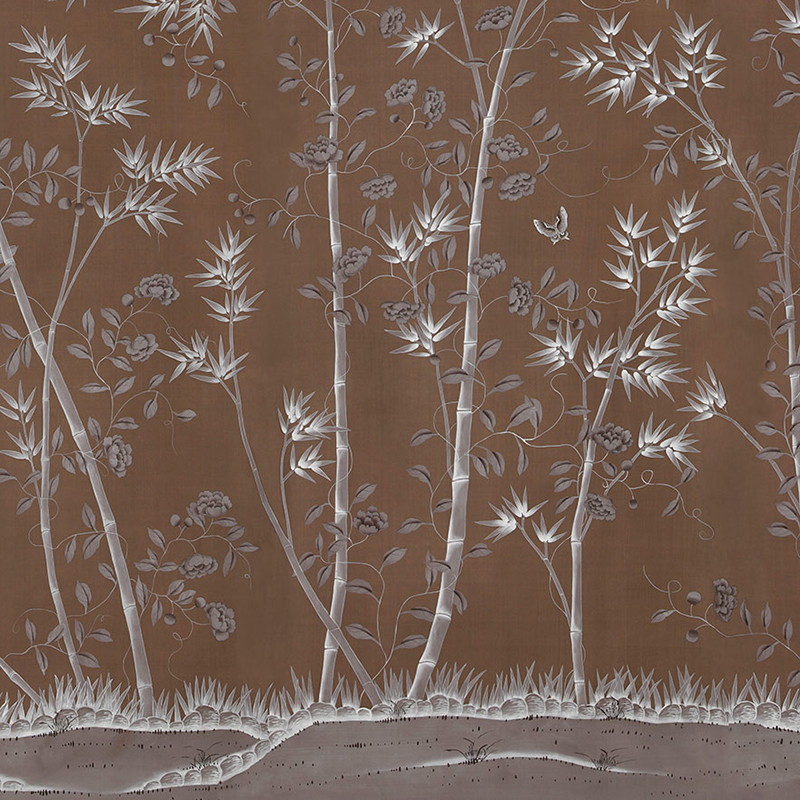 Обои ручная роспись Chantilly Raw Earth dyed