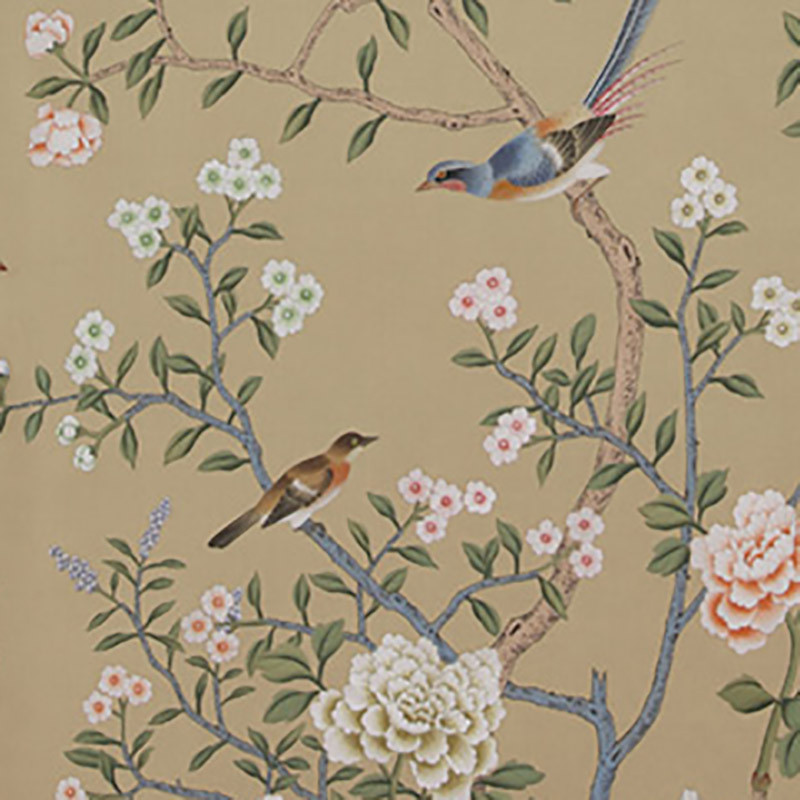 Обои ручная роспись Earlham Stone Ochre