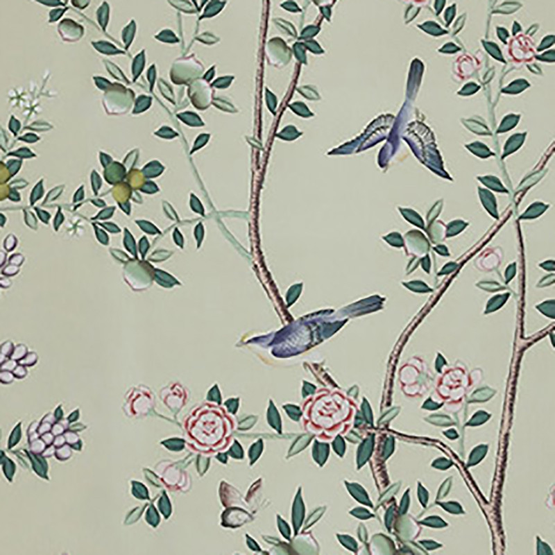 Обои ручная роспись Jardinieres & Citrus Trees Icefield dyed