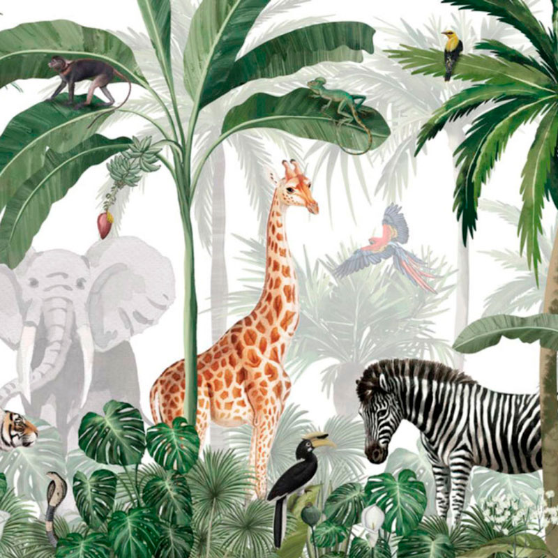 Обои ручная роспись Jungle Jive