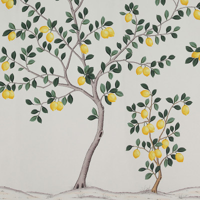 Обои ручная роспись Lemon Grove Bleached White