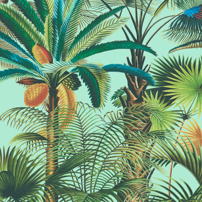 Обои ручная роспись Palmetum Sea Mist