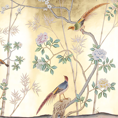 Обои ручная роспись Portobello Deep Rich Gold