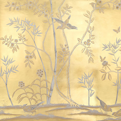 Обои ручная роспись Portobello Deep Rich Gold II