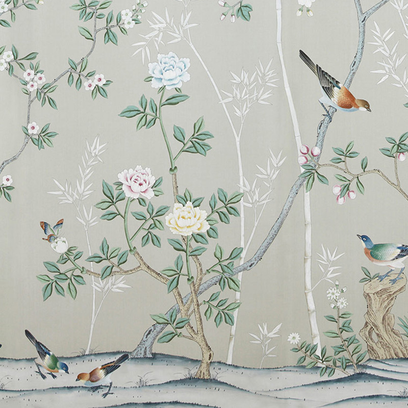 Обои ручная роспись Portobello Pale Grey