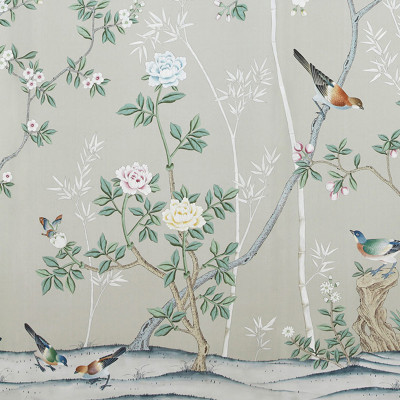 Обои ручная роспись Portobello Pale Grey