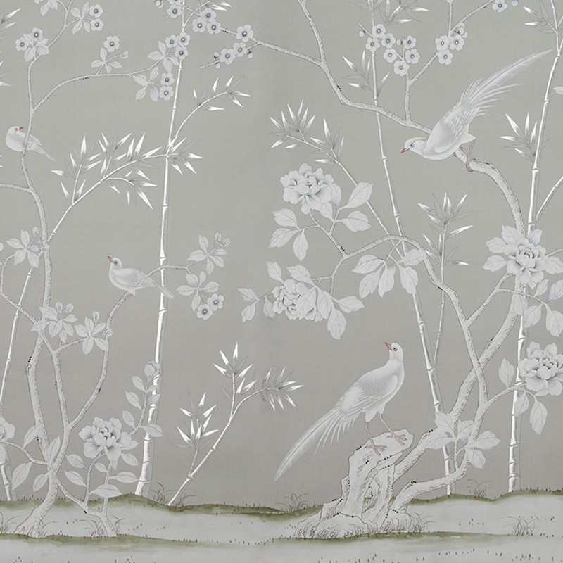 Обои ручная роспись Portobello Pale Grey II