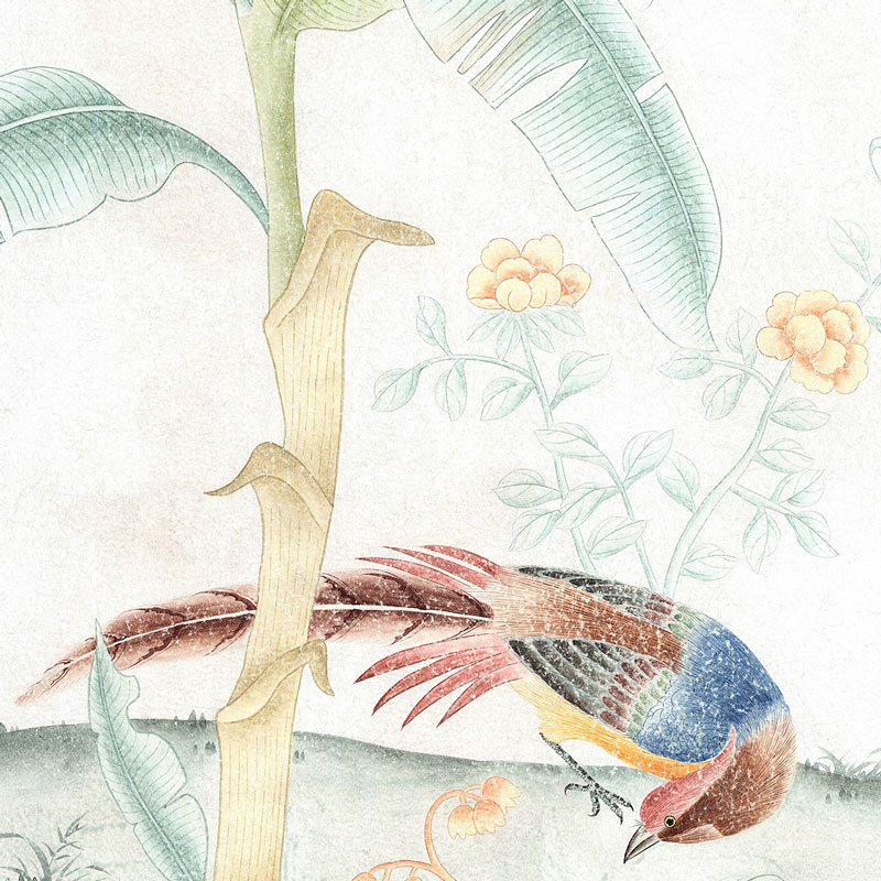 Обои ручная роспись Trevarez Ivory