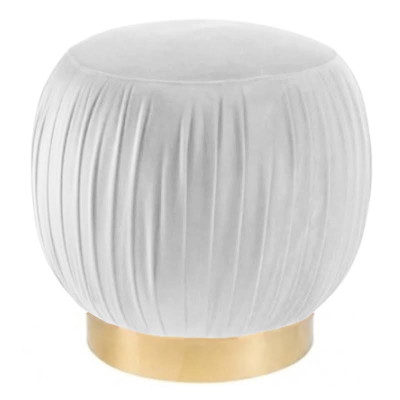Оттоманка Art Deco Turban white