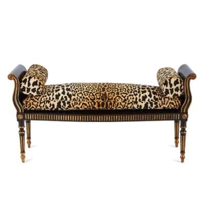 Оттоманка Attina Leopard Bench