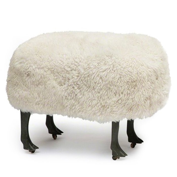 Оттоманка FRANCOIS-XAVIER LALANNE Moutons de laine OTTOMANS
