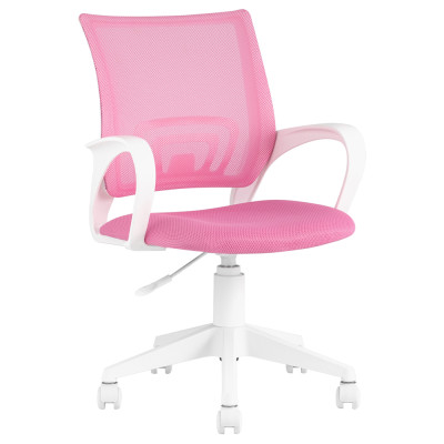 Офисное кресло с основанием из белого пластика Desk chairs Pink