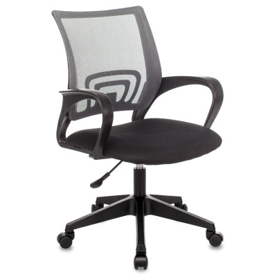 Офисное кресло с основанием из черного пластика Desk chairs Grey