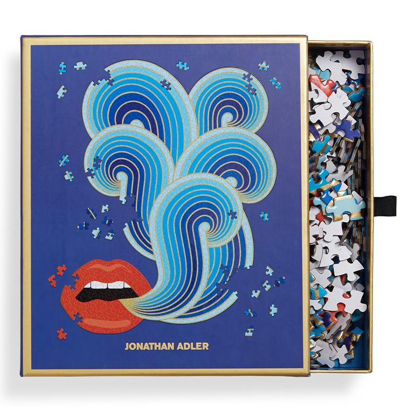 Пазлы LIPS SHAPED PUZZLE Jonathan Adler