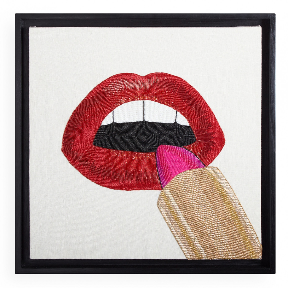 Панно LIPSTICK BEADED WALL ART