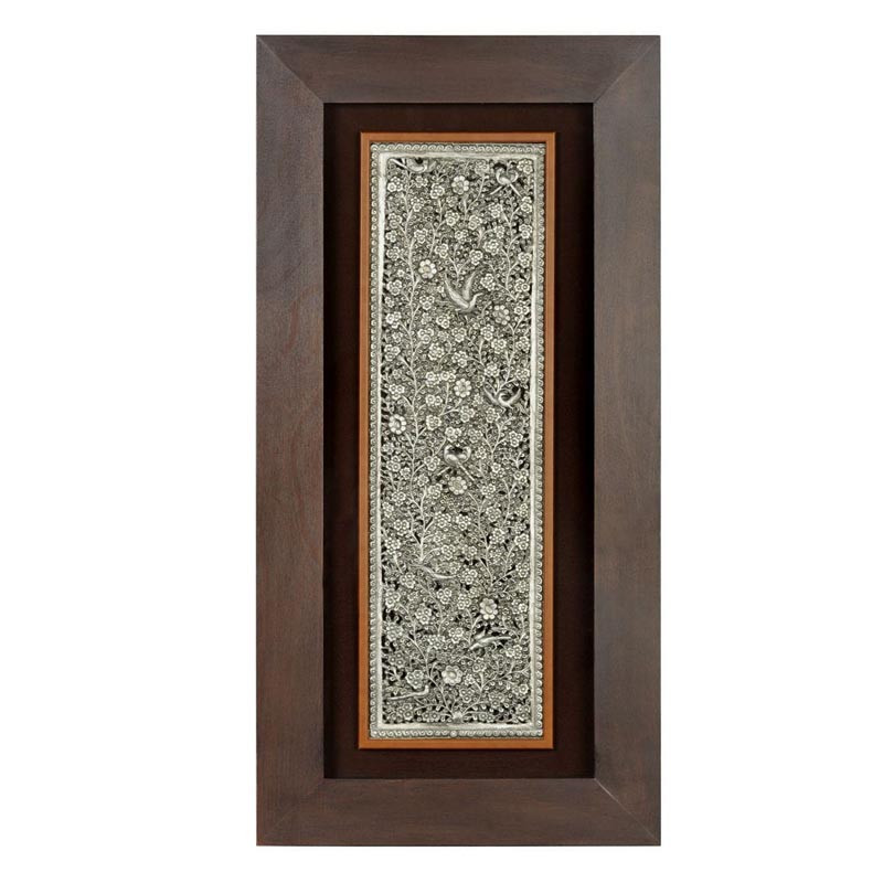 Панно Valene Silver Flowers 120