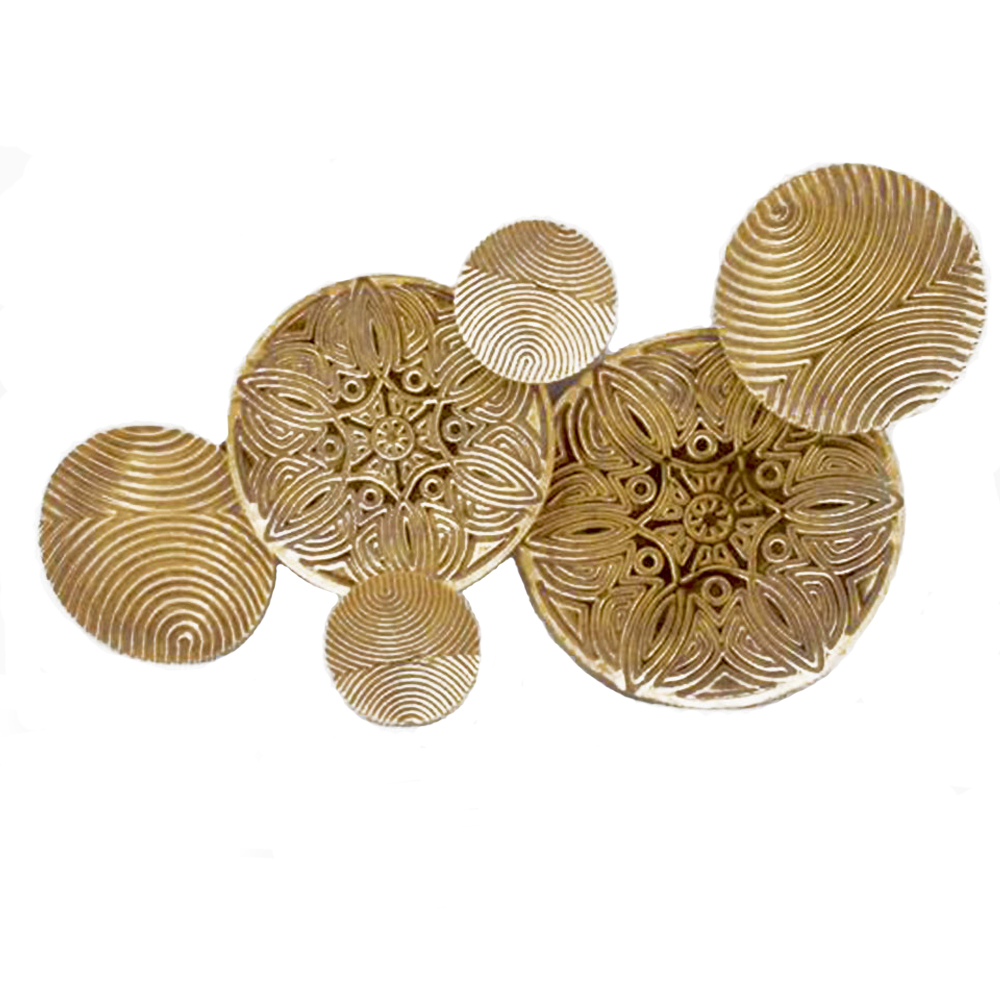 Панно настенное Blank Sheet Gold Ornament