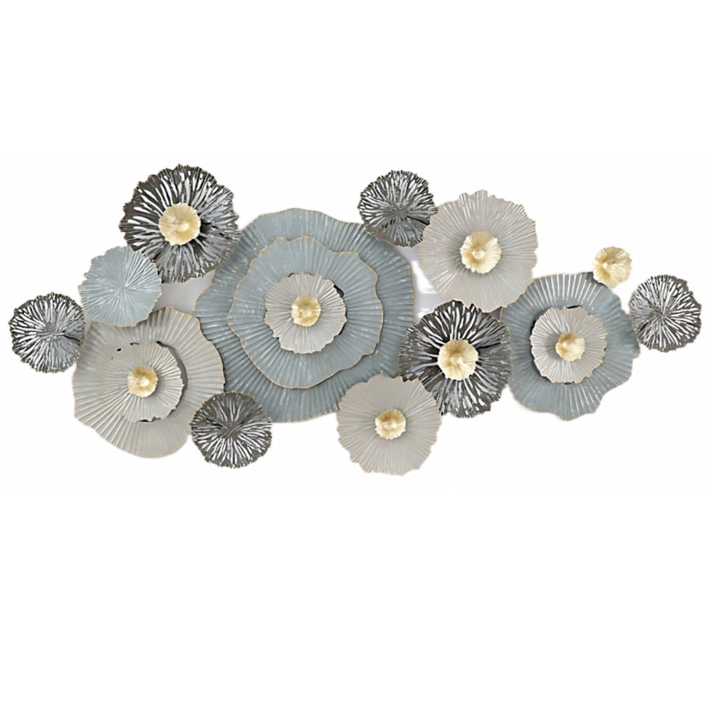 Панно настенное Blank Sheet Gray Flower