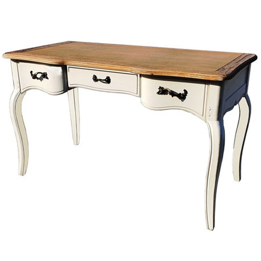 Письменный стол в стиле прованс Montmartre Provence Wooden White Desk