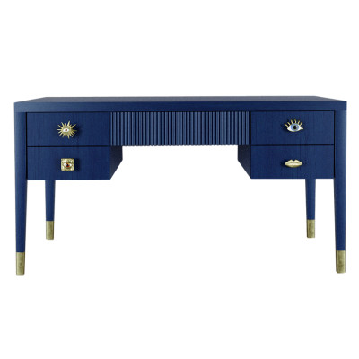 Письменный стол с 4-мя ящиками Elsa Dreams Blue