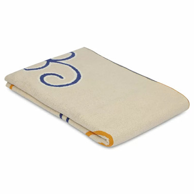 Плед хлопковый по мотивам эвенских орнаментов Ural and Siberian Patterns