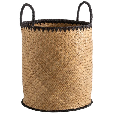 Плетеная корзина для белья с ручками Nyimbo Wicker Basket