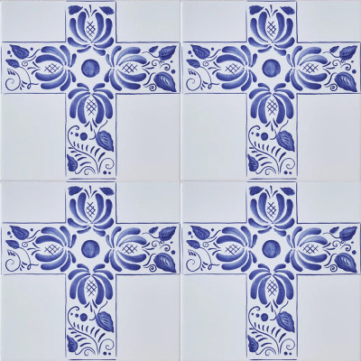 Плитка с узором Кресты