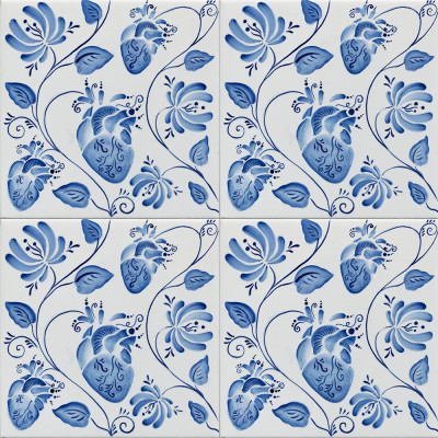 Плитка с узором Сердце