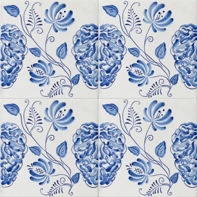 Плитка с узором Уникальный орган 2