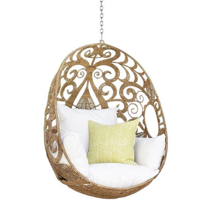 Подвесное плетеное кресло Azure Hanging Chair