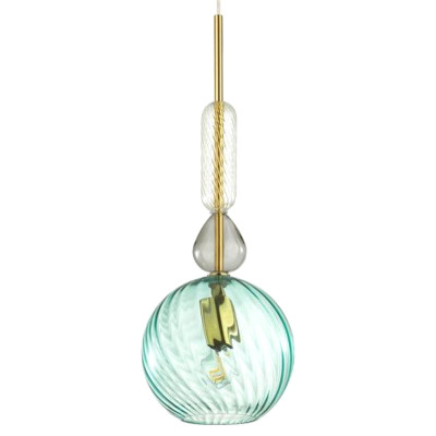 Подвесной Geometry Glass Бирюзовый