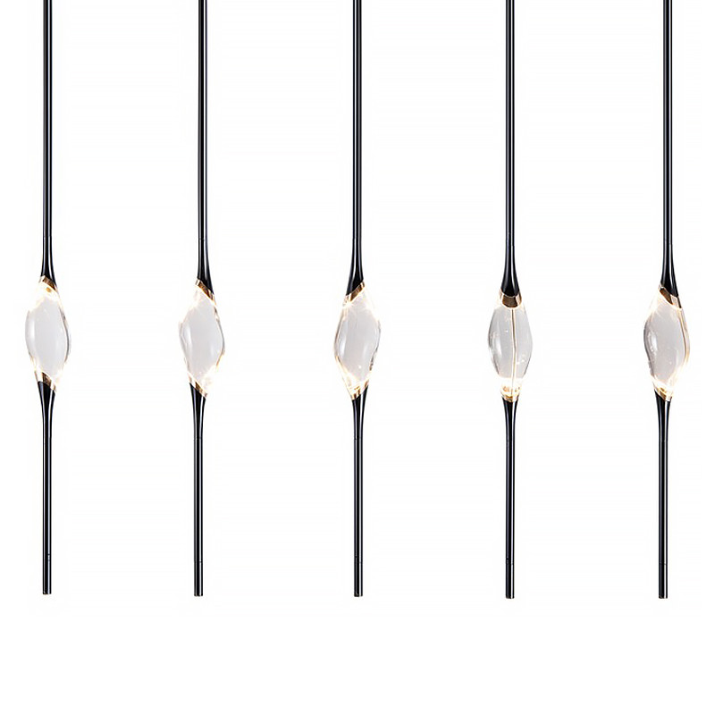 Подвесной светильник 12 Rectangle Chandelier Black