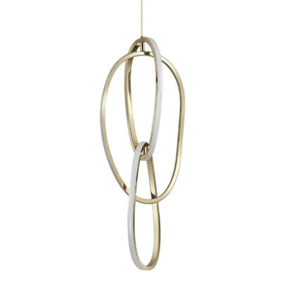 Подвесной светильник 3 Chain Link Gold 61