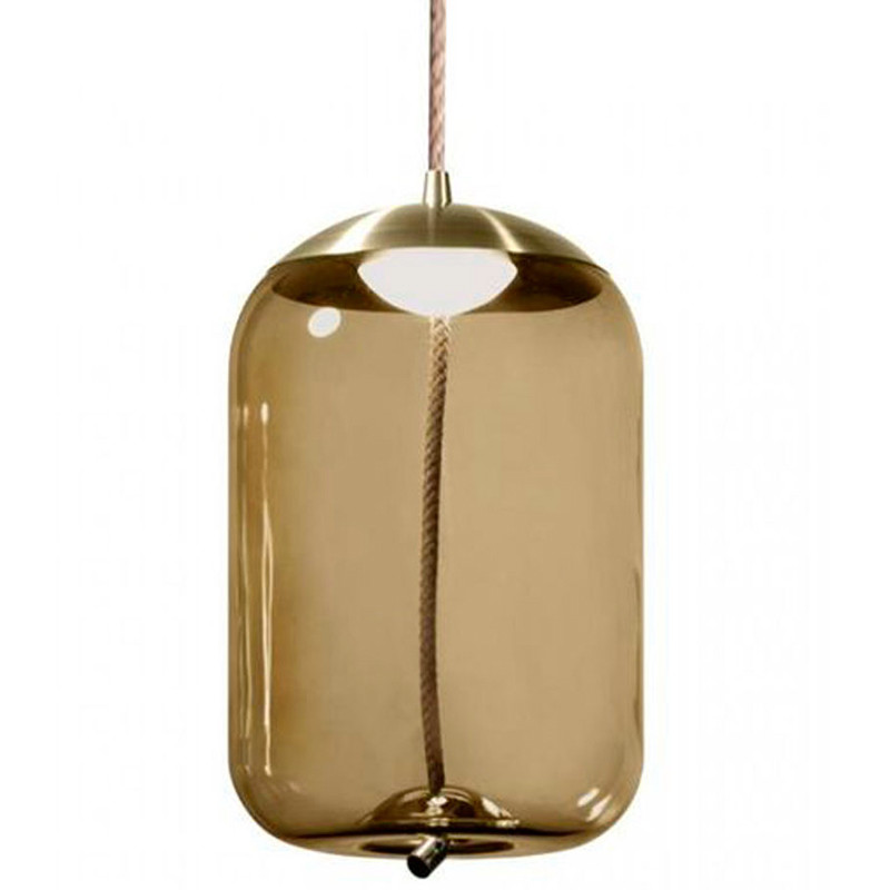 Подвесной светильник Brokis KNOT PC1034 Янтарное стекло