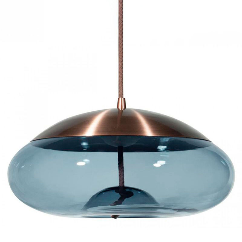 Подвесной светильник Brokis KNOT PC1037 Голубое стекло
