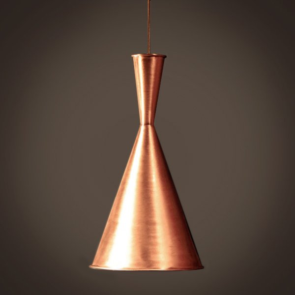 Подвесной светильник Copper Pendant Lamp Beat Light Tall